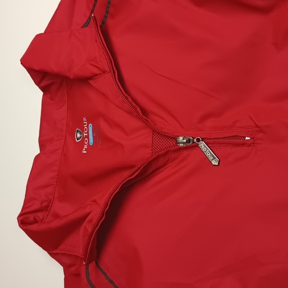 Pro Tour Cool Play Men's Golf Pullover Windbreaker - Picture 4 of 10